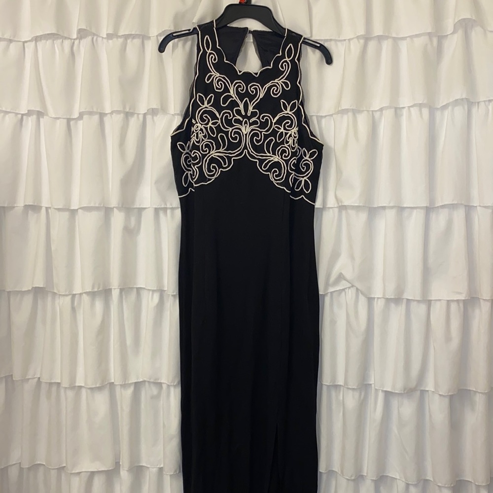 Black and White Dress